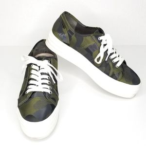 GIANNI BINI Camo Marnah Tennis Shoes Sneakers